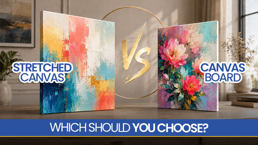Canvas Board vs Stretched Canvas