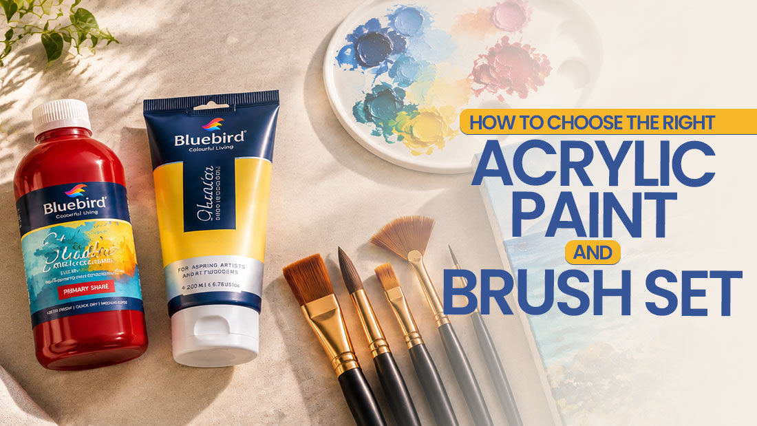 Choose the Right Acrylic Paint and Brush Set