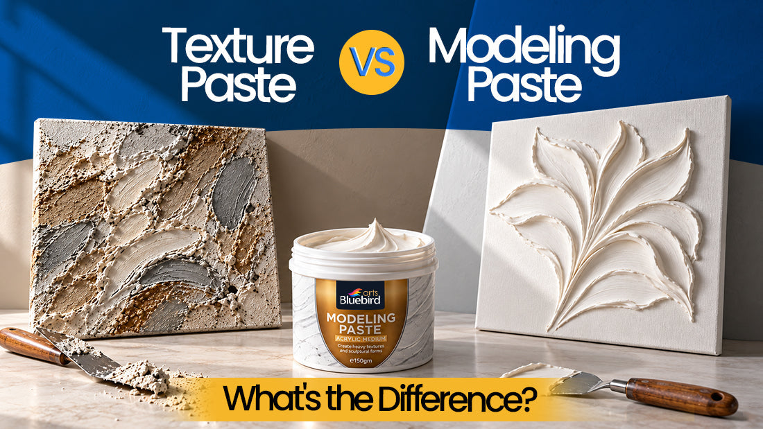 Texture Paste vs Modeling Paste What's the Difference