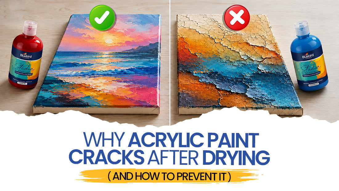 Why Acrylic Paint Cracks After Drying (And How to Prevent It)