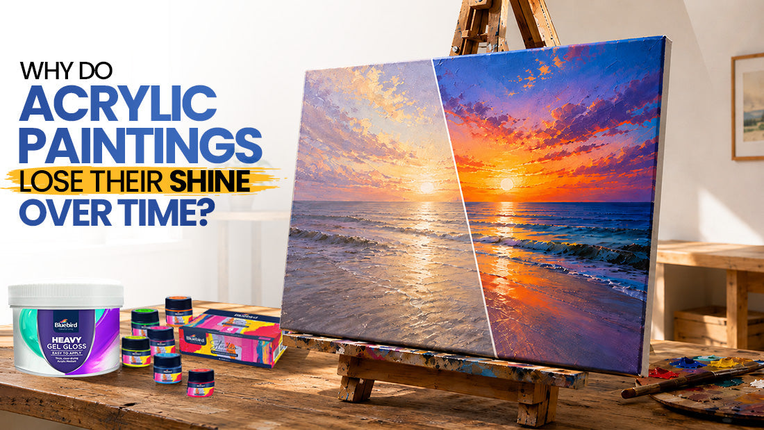 Why Do Acrylic Paintings Lose Their Shine Over Time?