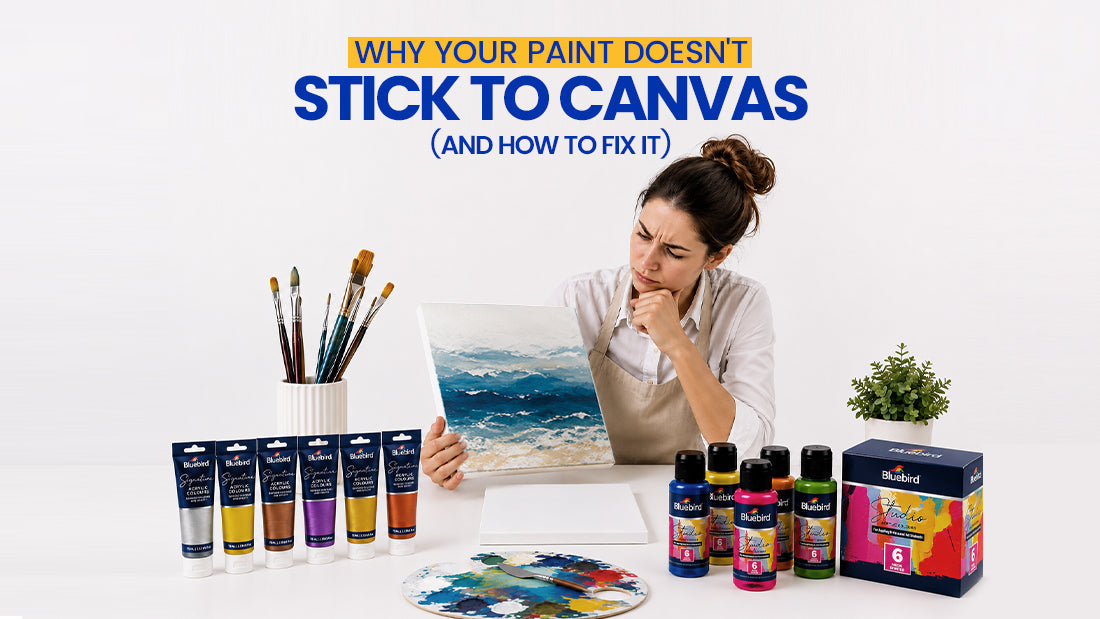 Why Your Paint Doesn't Stick to Canvas (And How to Fix It)