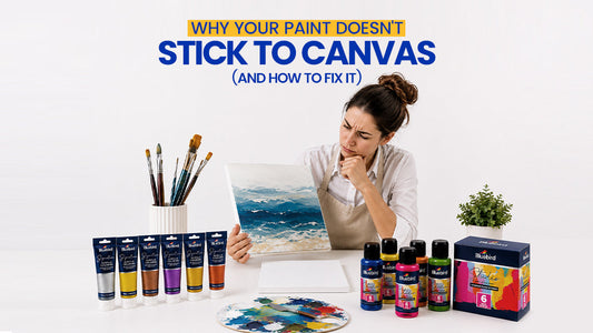 Why Your Paint Doesn't Stick to Canvas (And How to Fix It)