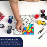 Glass Paints Primary Colours - 25ml Set of 6