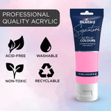 Signature Acrylic Pastel Colours - 75ml Set of 6